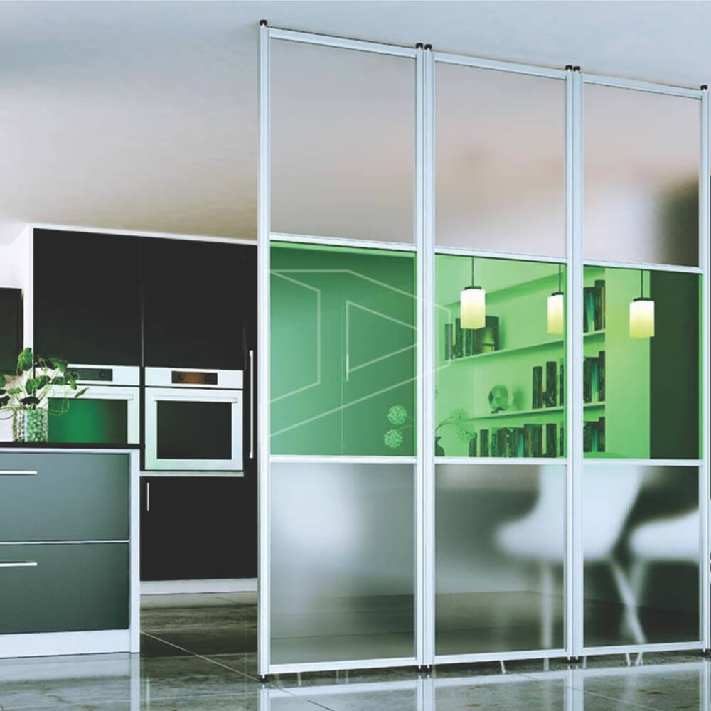 Best Fixed modern room partition system at aristo india, bangalore